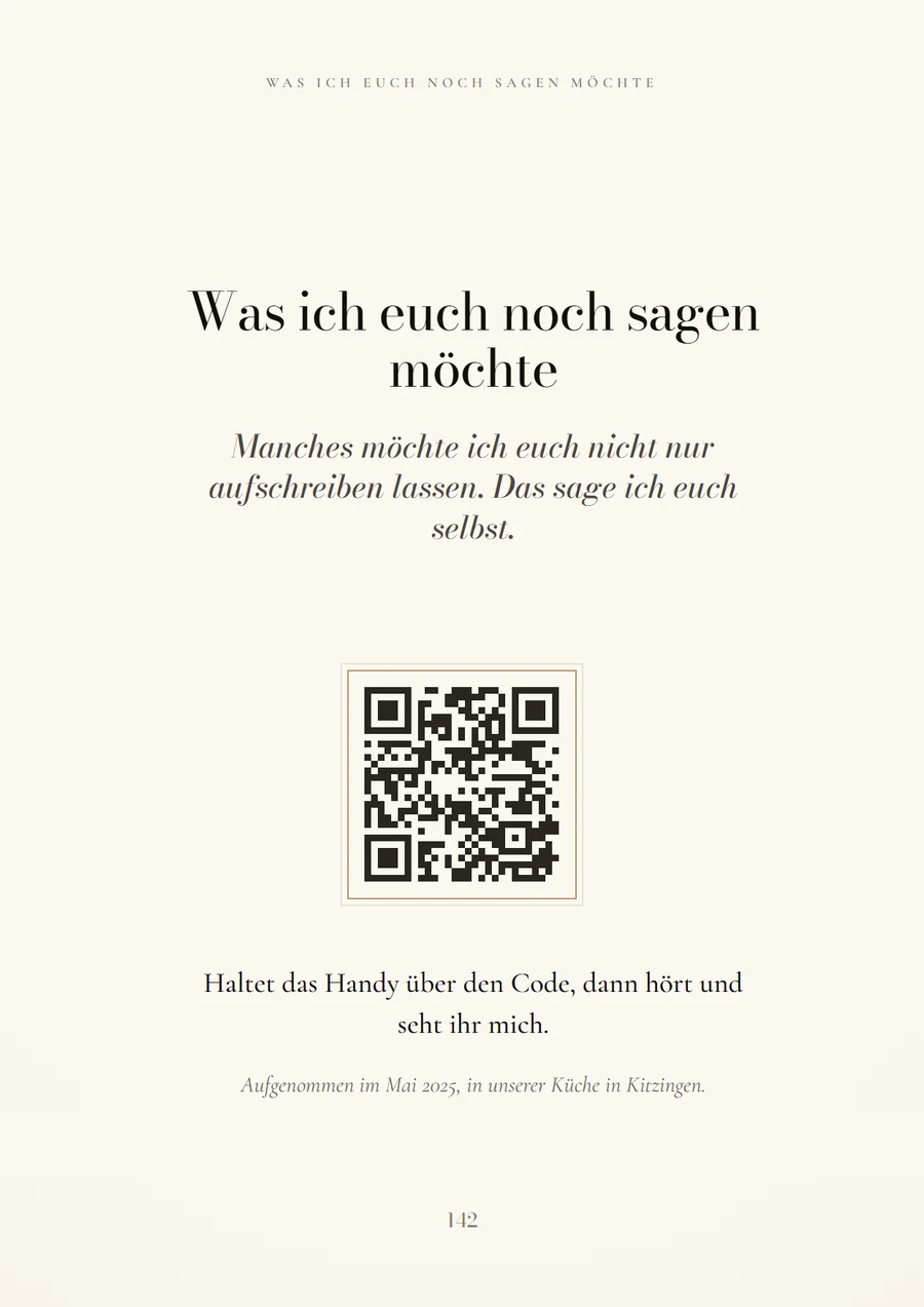 Die Seite mit dem QR-Code zur Botschaft